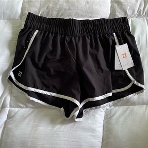 Black athletic women’s shorts